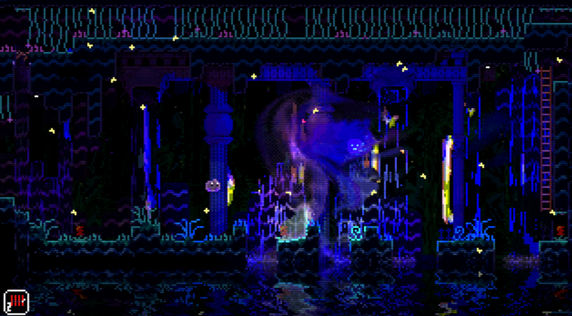 Геймплей в инди-игре Animal Well