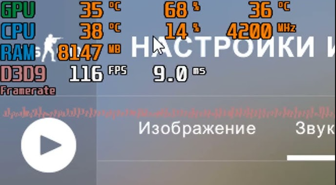 Проверка температур в играх для исправления артефактов на видеокартах NVIDIA