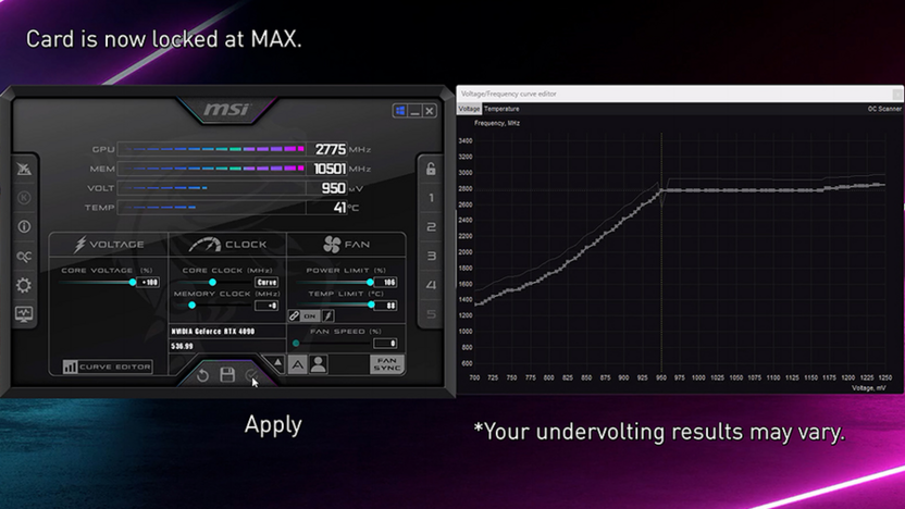 Андервольтинг для исправления артефактов на видеокартах NVIDIA