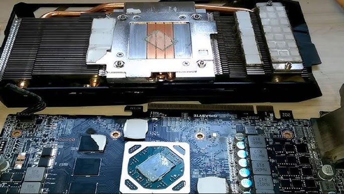 Замена термопасты для исправления артефактов на видеокартах NVIDIA