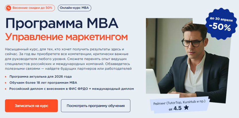 6. MBA Intensive: Управление маркетингом – Сити Бизнес Скул - City Business School