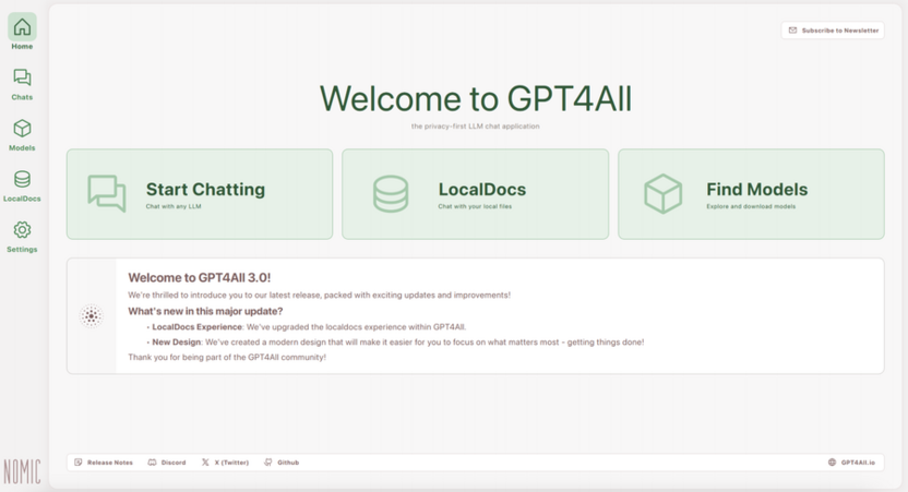 Переход к локальным файлам при работе с GPT4All
