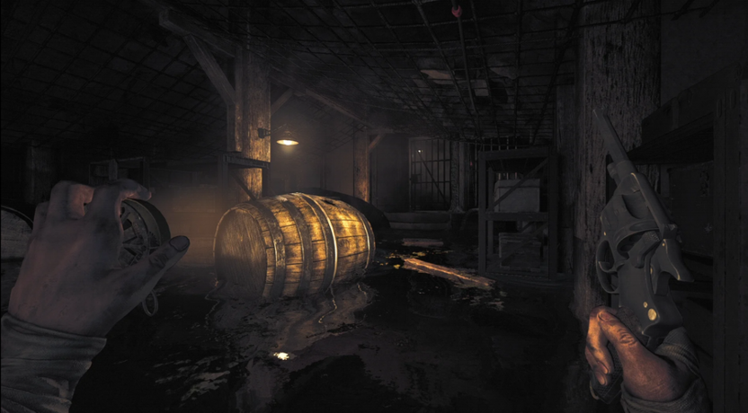 Геймплей Amnesia The Bunker