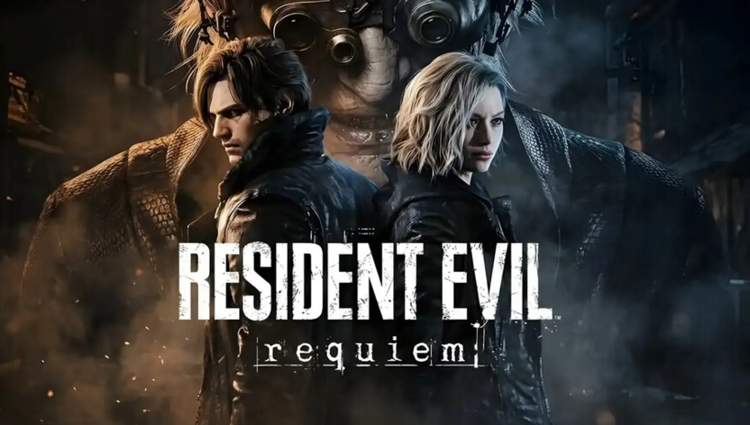 Обложка хоррор-игры Resident Evil Requiem