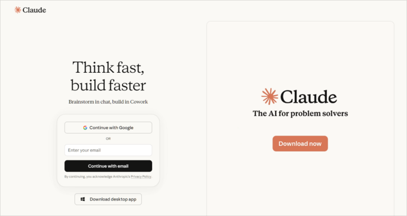 Claude site