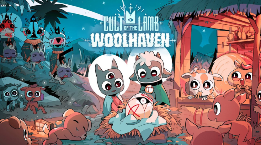 Обложка рогалика Cult of the Lamb