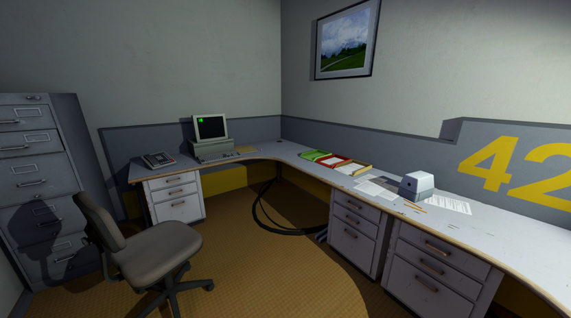 Визуальная составляющая игры с необычной механикой The Stanley Parable Ultra Deluxe