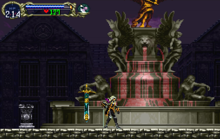 Внешний вид метроидвании Castlevania Symphony of the Night