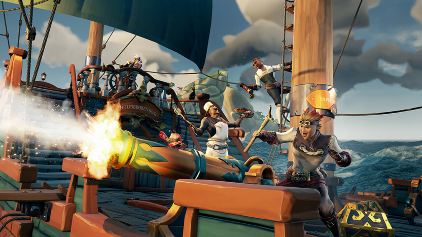 Сбор команды для игры в онлайн-кооператив Sea of Thieves