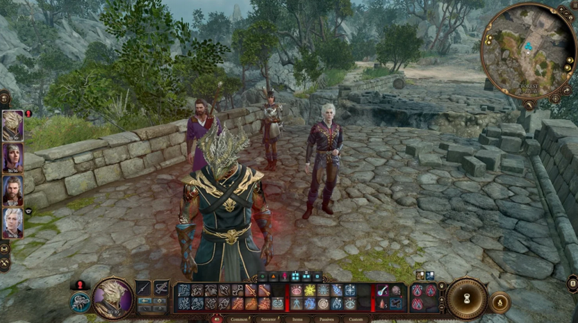 Сбор компании друзей для прохождения Baldur's Gate 3 в кооперативе