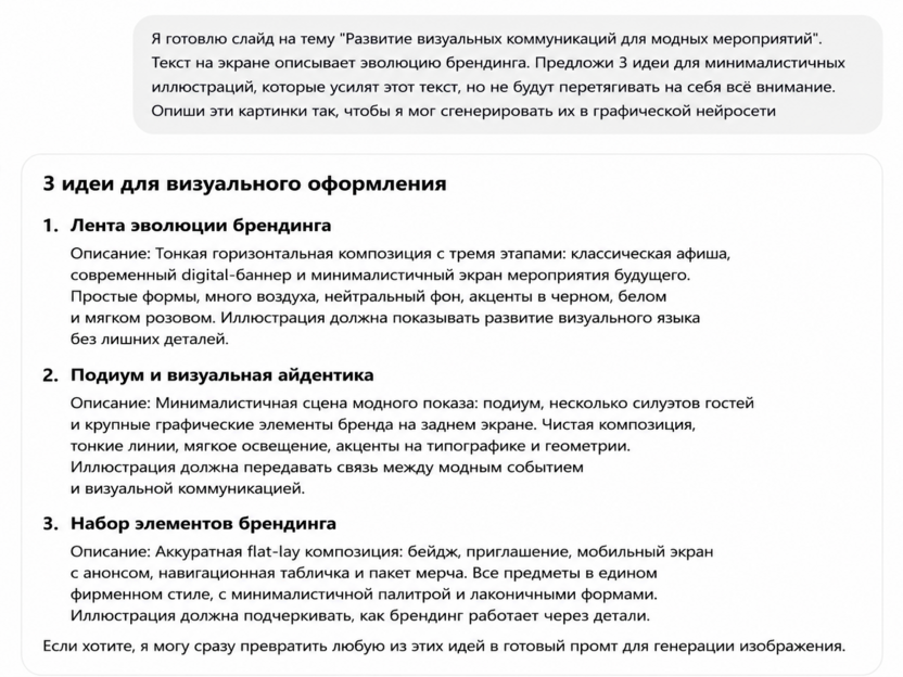 Идеи для визуального оформления