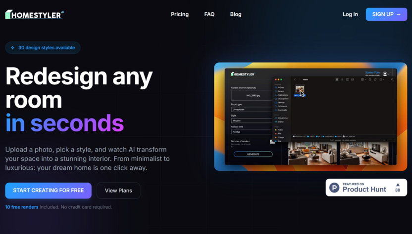 Homestyler AI
