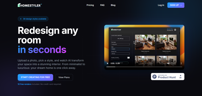 4. Homestyler AI