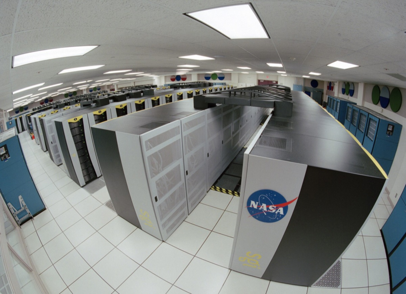 Суперкомпьютер Columbia в исследовательском центре NASA. Фото: Trower, NASA, общественное достояние