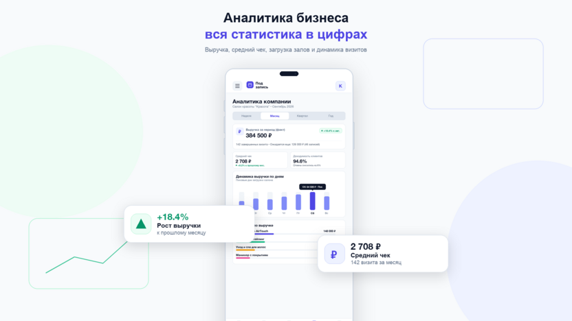 Аналитика компании в Podzapis.ru