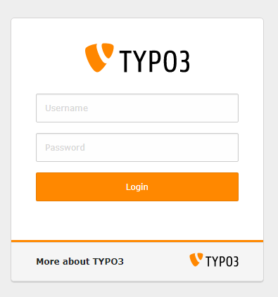 Установка TYPO3 CMS