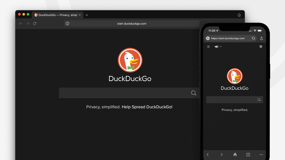 Десктопная версия браузера DuckDuckGo 