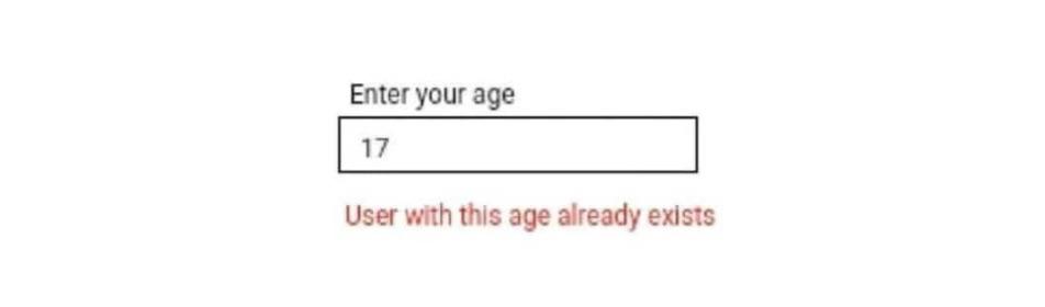 Wrong age