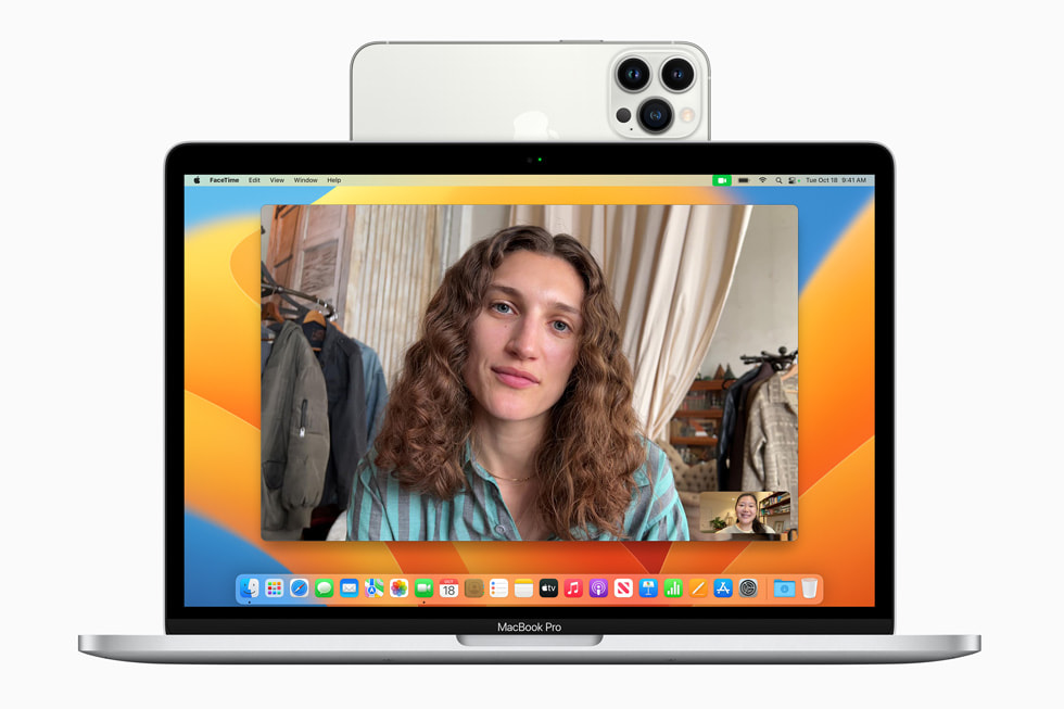 Mac owners will be able to use their iPhone as a webcam