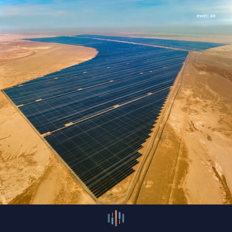 Самая большая солнечная электростанция в ОАЭ
