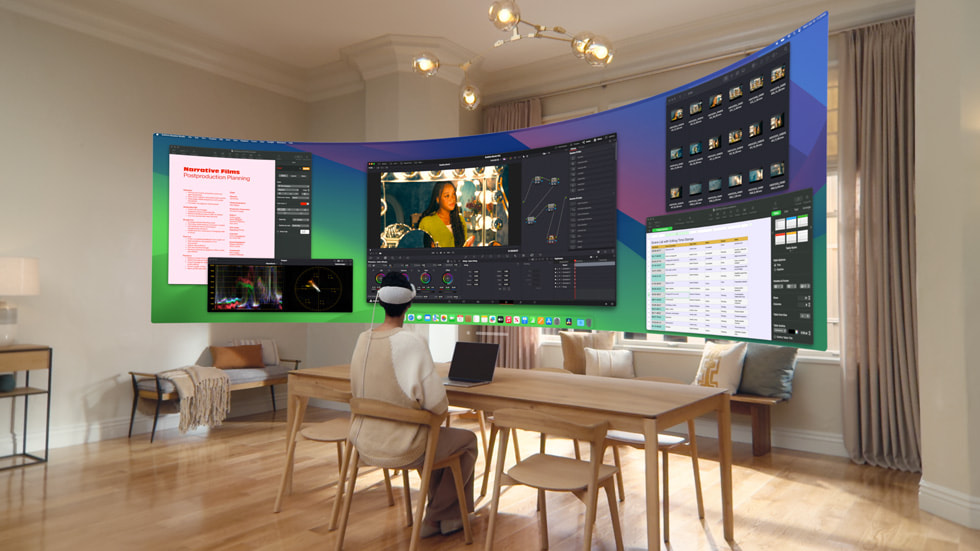 visionOS 2 обеспечивает значительный рост производительности для пользователей Apple Vision Pro благодаря новым возможностям Mac Virtual Display