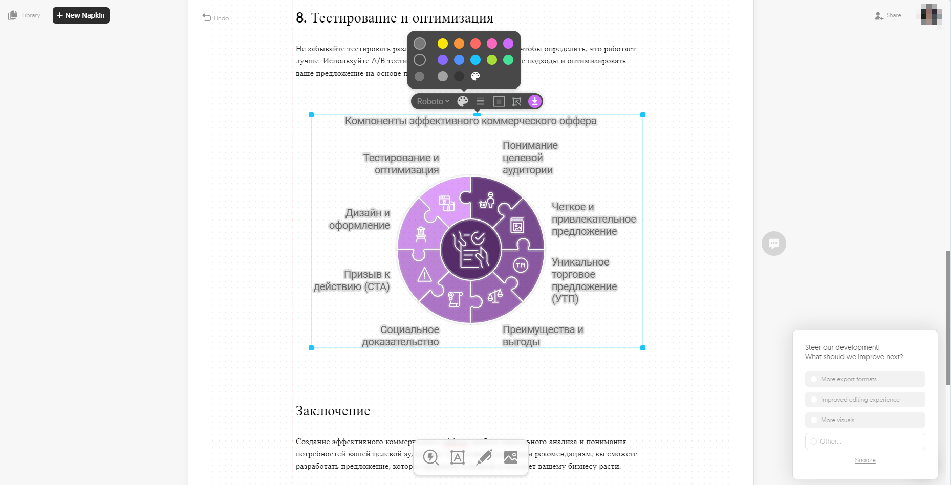 Сгенерированная визуализация