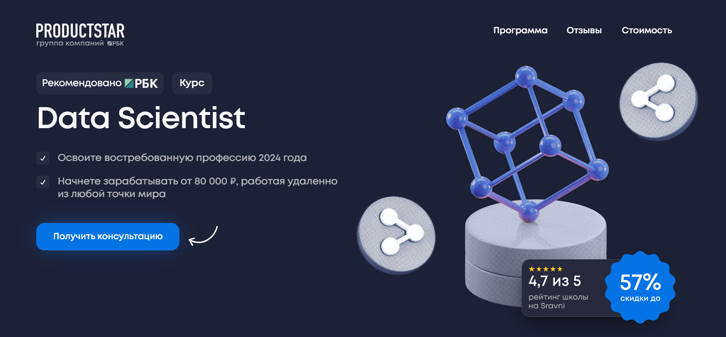 7. Data Scientist | Productstar   