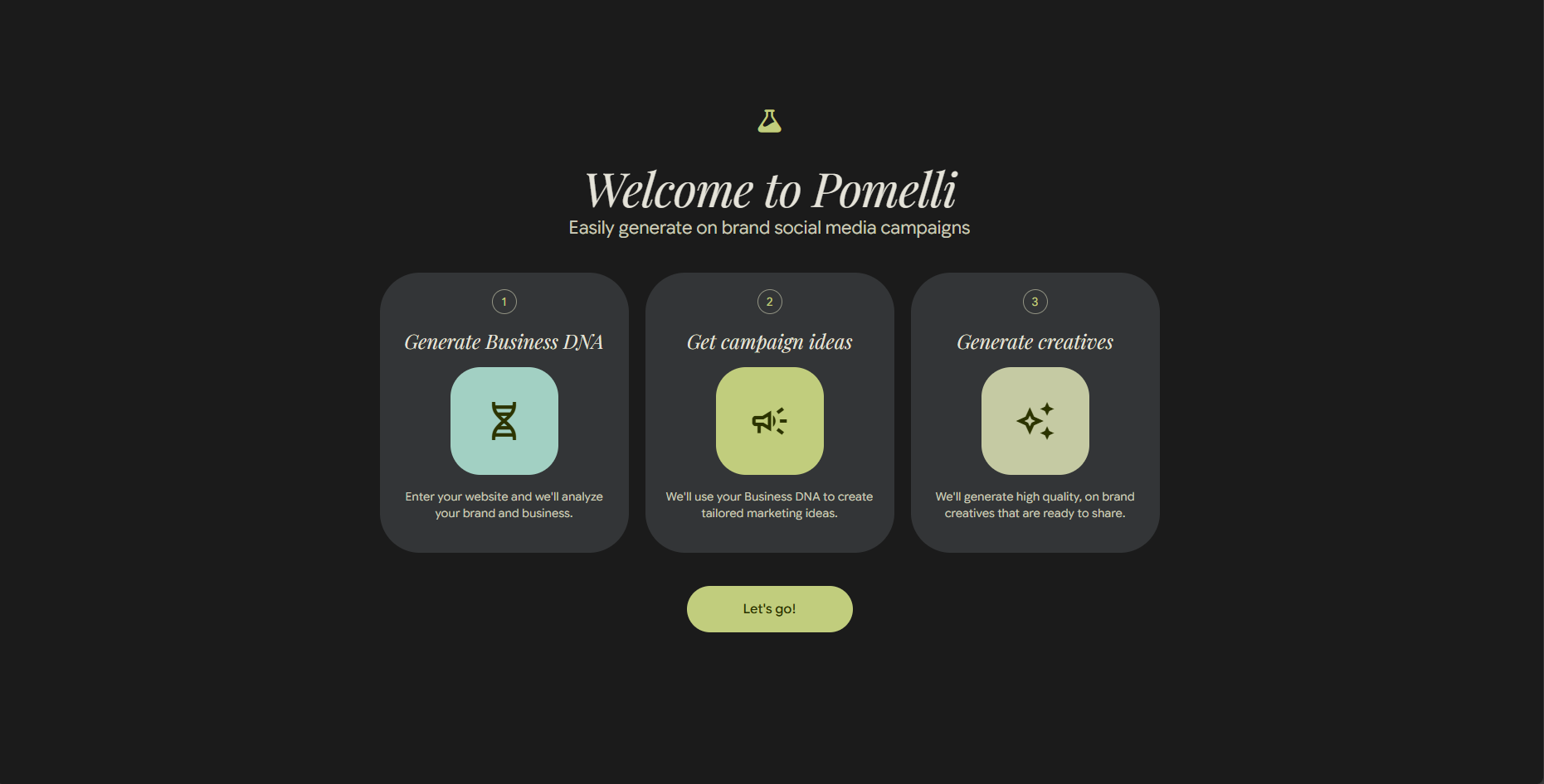 Сервис Pomelli