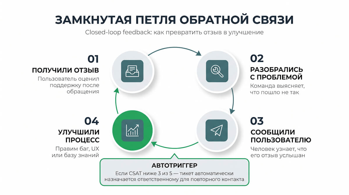 Замкнутая петля обратной связи
