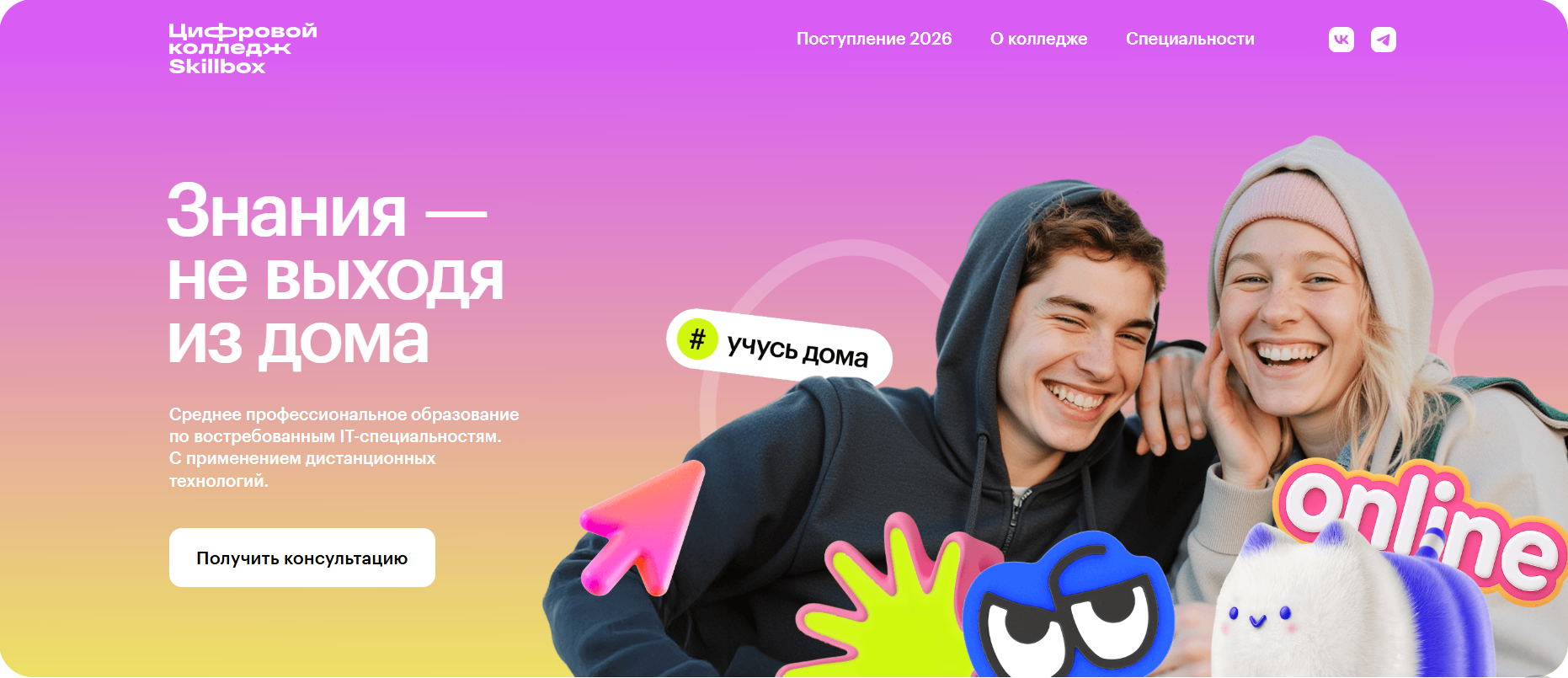 Цифровой колледж skillbox