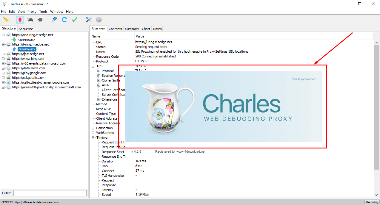 Charles Web Debugging Proxy