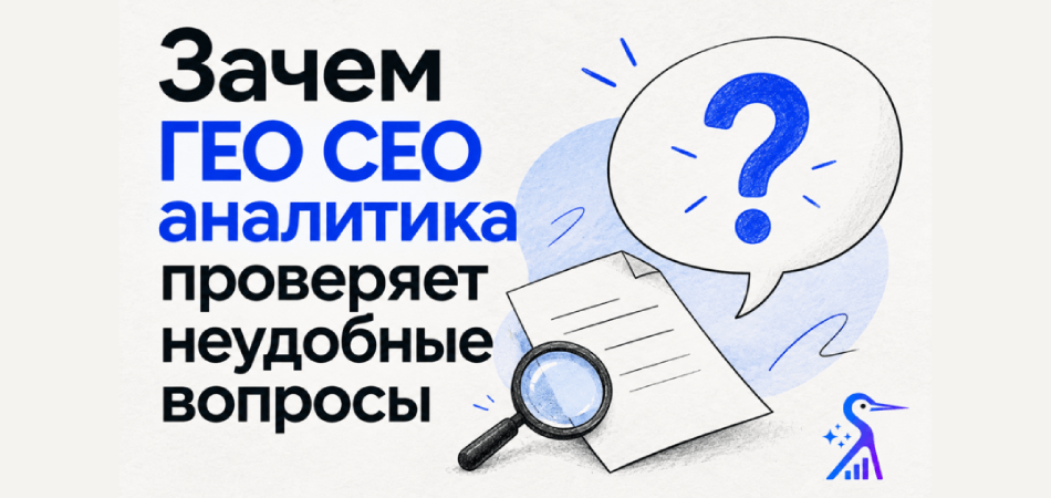 Зачем GEO/SEO-аналитика проверяет неудобные вопросы
