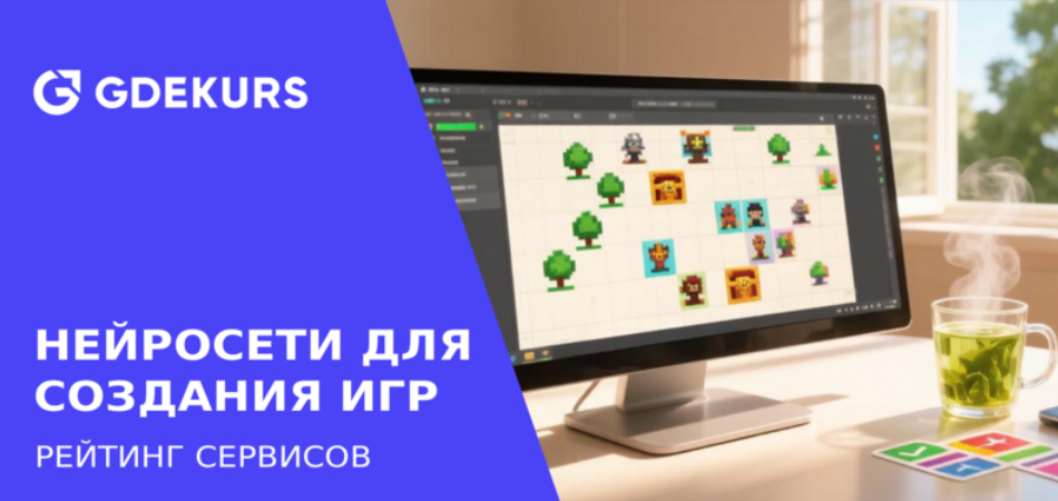ТОП-10 лучших нейросетей для создания игр: платные и бесплатные ИИ-генераторы 2026 года