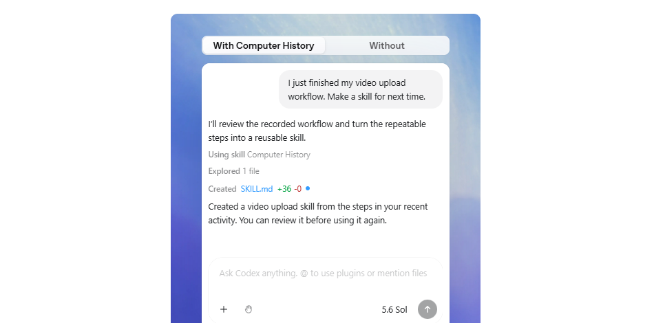 OpenAI научила ChatGPT запоминать действия пользователя на Mac