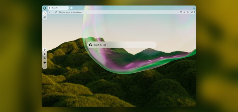 Opera выпустила минималистичный браузер Air