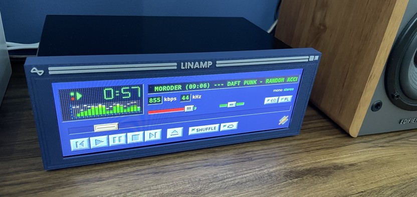 Инженер из Мексики создал физическую версию плеера Winamp – аудиосистему Linamp