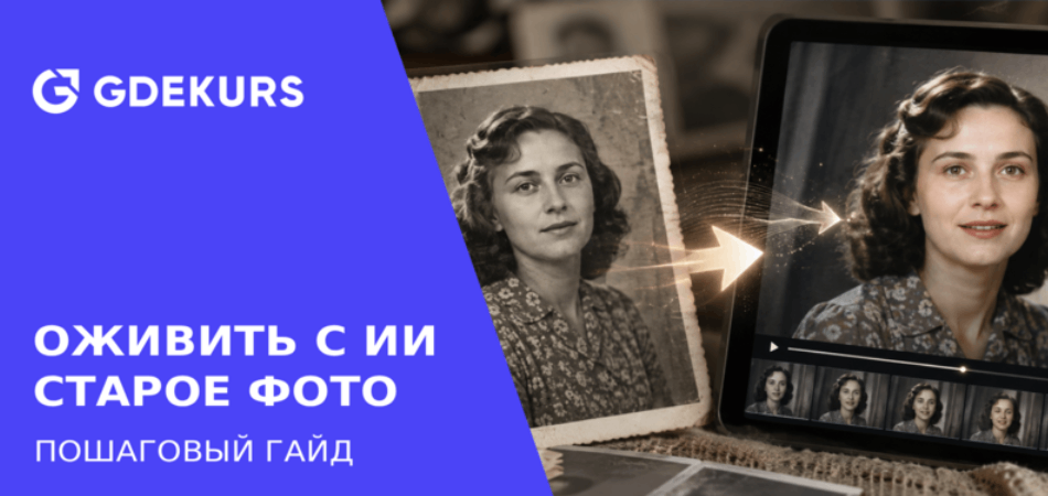 Как оживить старое фото онлайн с помощью нейросети: пошаговый гайд и сервисы 2026 года