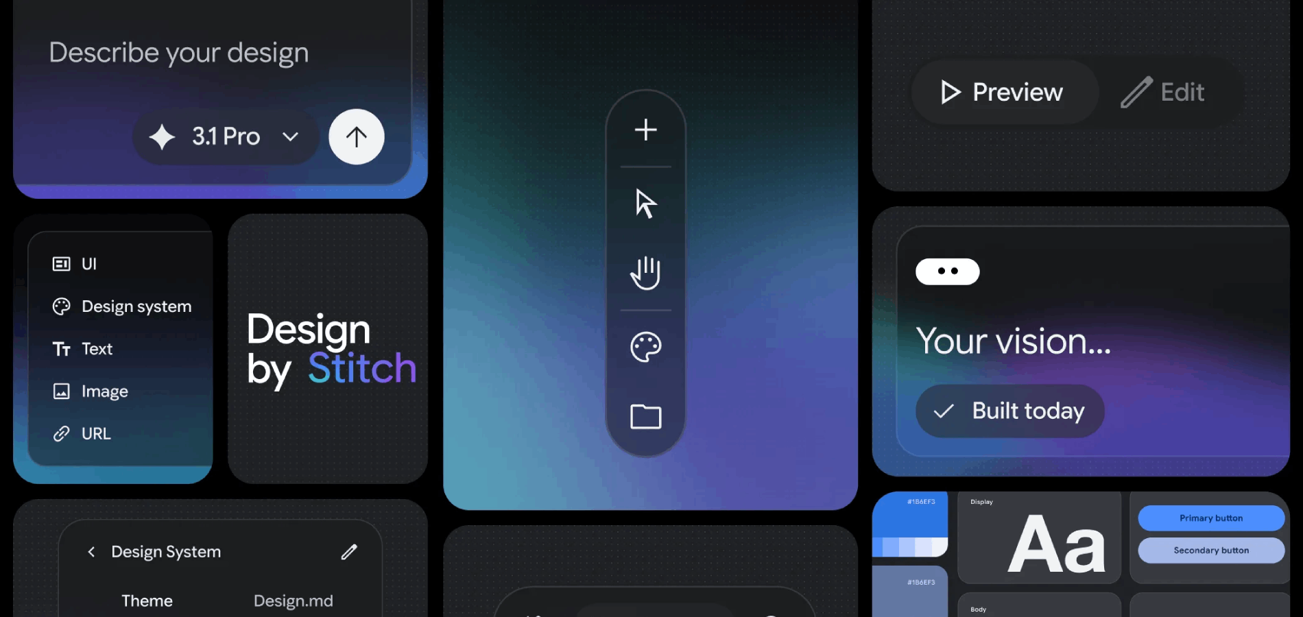 Google внедрила ИИ и «вайб-дизайн» в сервис Stitch для создания интерфейсов