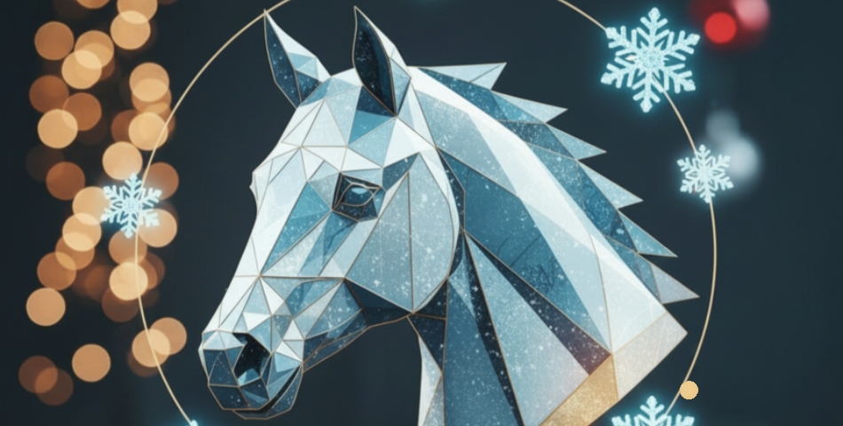 Новогодняя ИИ-фотосессия с лошадью: 5 готовых промптов для Nano Banana + подборка 3 Телеграм-ботов