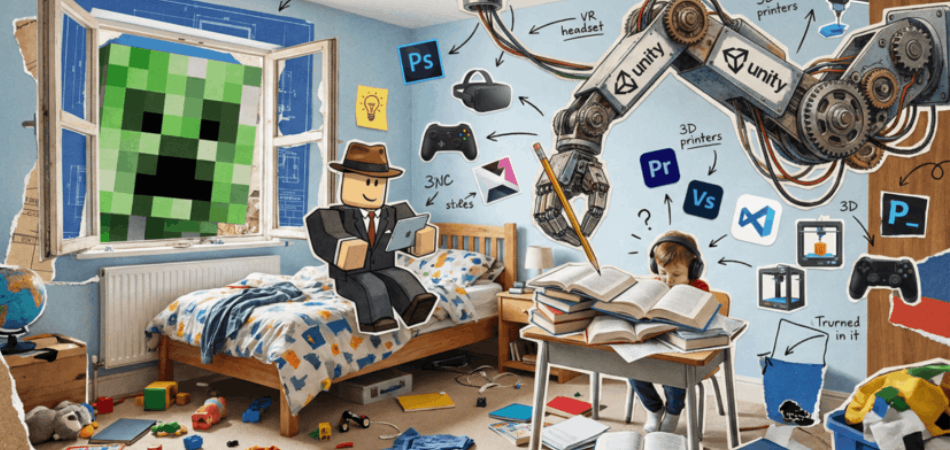 Roblox, Minecraft, Unity: на чём учить ребёнка геймдеву в 2026 году