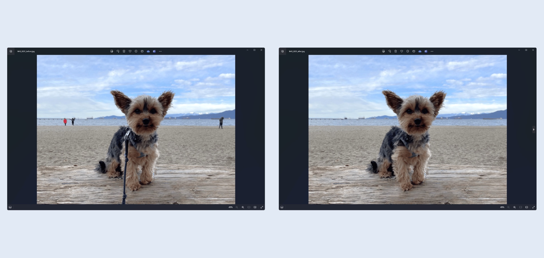 В приложении «Фотографии» на Windows добавили волшебный ластик