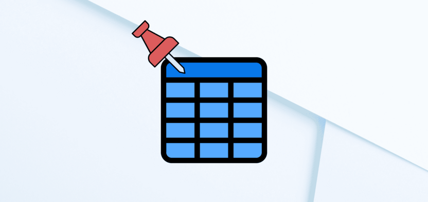 Как закрепить таблицу в Microsoft Word