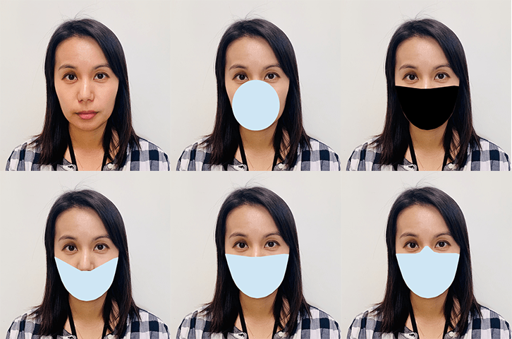 Медицинские маски препятствуют работе алгоритмов по распознаванию лиц
