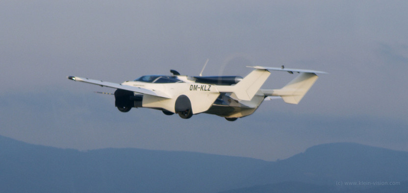 Klein Vision разработали аэромобиль и планируют начать его производство в 2023 году