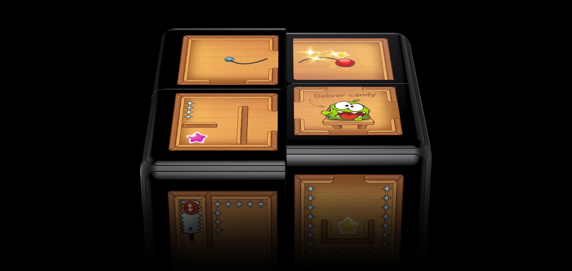 Представлен кубик WOWCube, в конструкции которого реализовали 24 LCD-дисплея