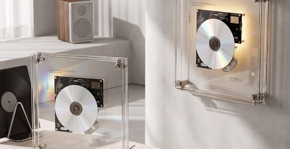 На Kickstarter представили SYITREN RM1 – это одновременно CD-плеер и предмет интерьера