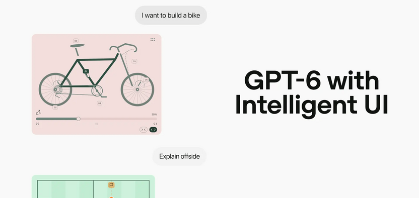 OpenAI сделала общедоступными модель GPT-6 и функцию Intelligent UI