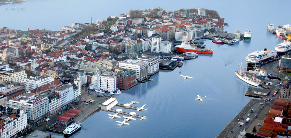 В Норвегии пустят электрические гидросамолеты Elfly между городами