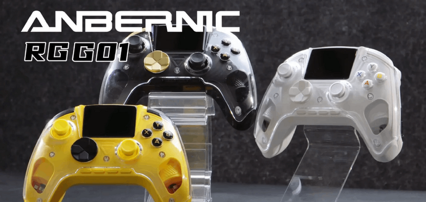 Anbernic представила геймпад RG G01 с датчиком сердечного ритма и встроенным экраном