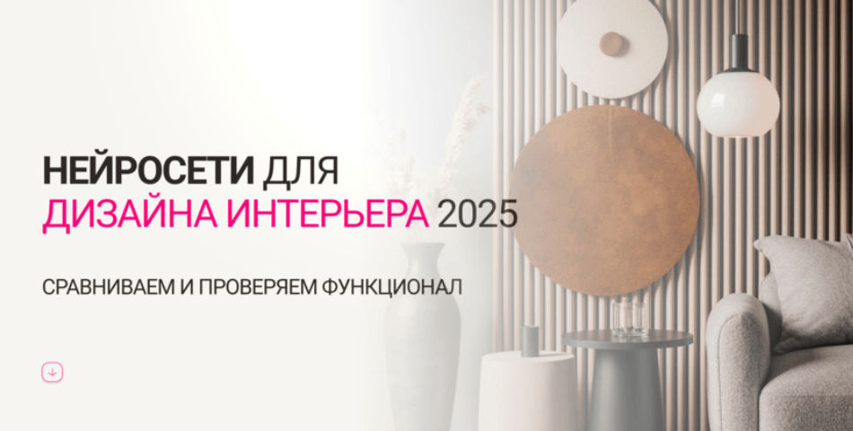 Нейросети для дизайна интерьера 2025: сравнение ИИ-сервисов и проверка их решений в реальности